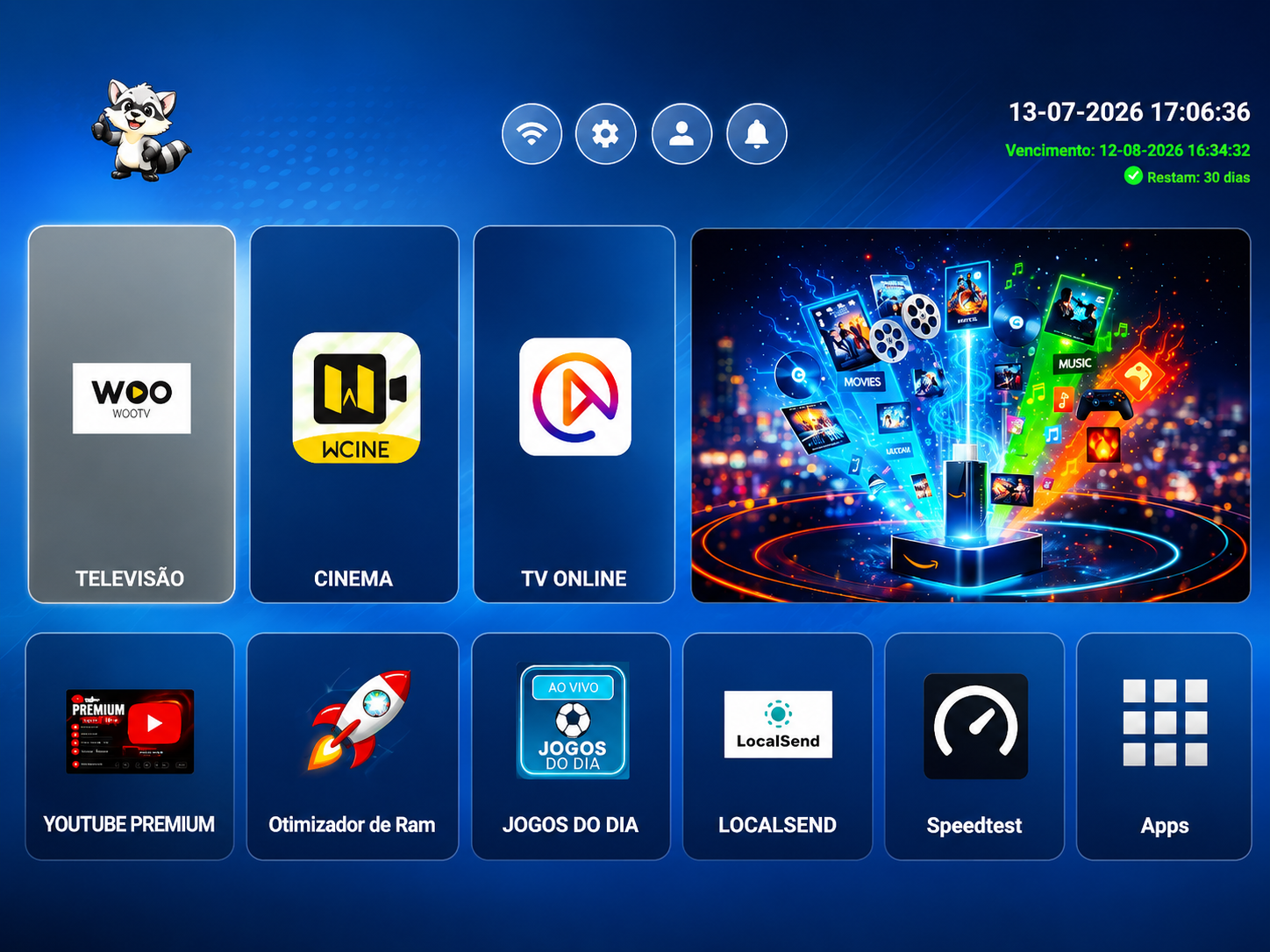 Launcher personalizado ControlBox